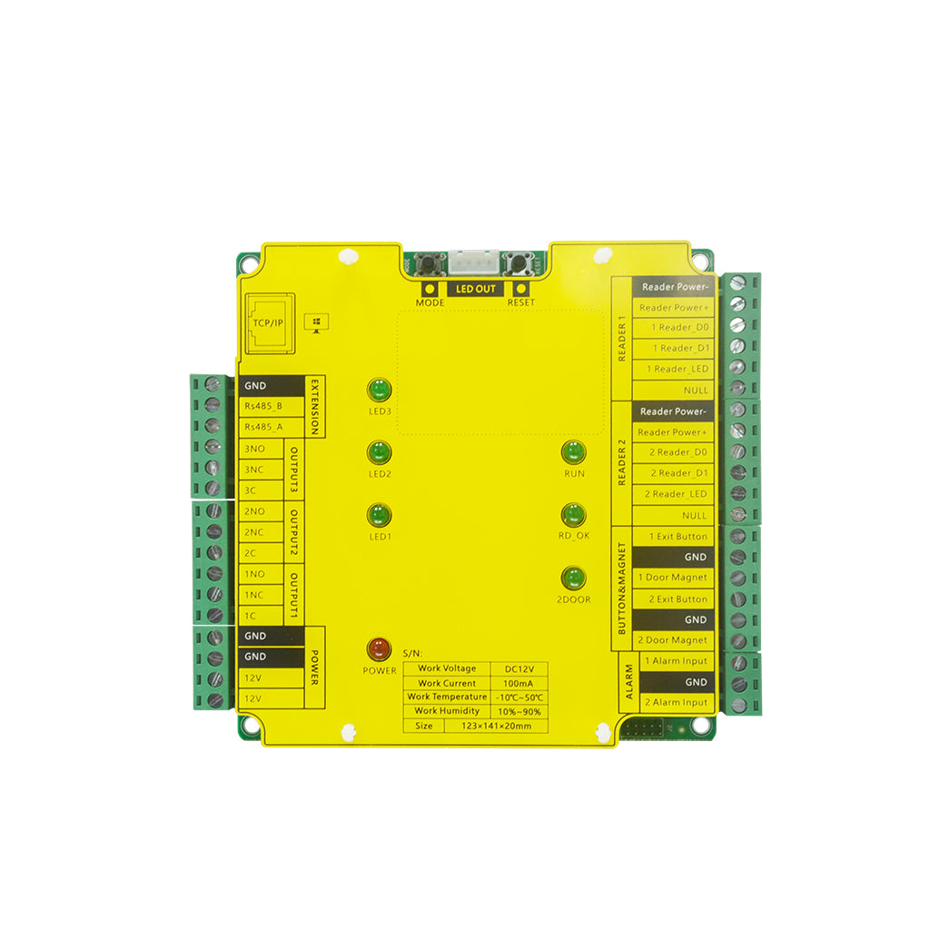 2 Doors OSDP Access Control Panel