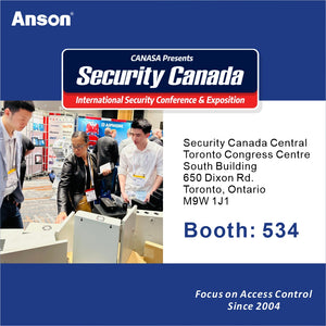 Anson will meet you at the Security Canada Trade Show